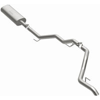 MagnaFlow 2020 Jeep Gladiator 2.5in Rock Crawler Series Single Rear Exit SS Cat-Back Exhaust w/o Tip