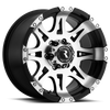 Raceline 982 Raptor 16x8in / 8x170 BP / 0mm Offset / 130.81mm Bore - Black & Machined Wheel