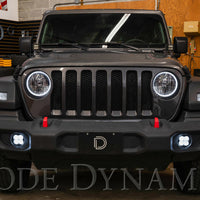 Diode Dynamics SS3 Type MS LED Fog Light Kit Pro - Yellow SAE Fog