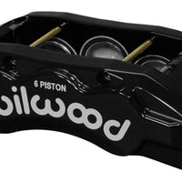 Wilwood Caliper-TX6R- R/H - Black 2.00/1.88/1.88in Pistons 1.38in Disc