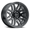 Raceline 944B Outlander 15x5in / 5x114.3 BP / 0mm Offset / 3.19mm Bore - Satin Black Wheel