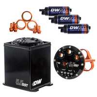 DeatschWerks 5.5L Modular Surge Tank Includes 3 DW200 Fuel Pumps