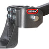 Gen-Y Glyder Torsion-Flex 2in Shank 6in Drop 7K Hitch w/Ball Platform/1in Diameter Mounting Hole