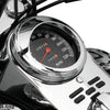 Kuryakyn Speedometer Trim Ring With Visor Chrome