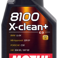 Motul 1L Synthetic Engine Oil 8100 5W30 X-CLEAN - LL04- MB 229.51- 504.00-507.00