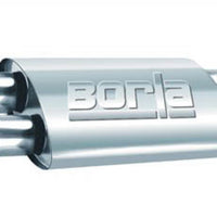 Borla 2.50in Dual In/Out 19in x 9.5in x 4in PRO-XS Muffler