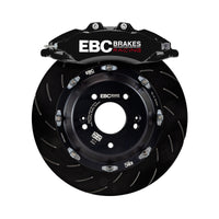 EBC Racing 17-21 Honda Civic Type-R (FK8) Black Apollo-6 Calipers 380mm Rotors Front Big Brake Kit