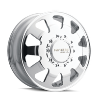 Mayhem 8181 Challenger Dually 22x8.25 / 10x225 BP / 169mm Offset / 170.1mm Hub Polished Wheel