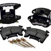 Wilwood D154 Rear Caliper Kit - Black 1.12 / 1.12in Piston 0.81in Rotor