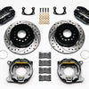 Wilwood Dynapro Lug Mount P/S Park Brake Kit Drilled New Big Ford 2.50in Offset