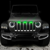 Oracle Pre-Runner Style LED Grille Kit for Jeep Wrangler JL - Green SEE WARRANTY