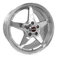 Race Star 92 Drag Star 18x10.50 5x4.75bc 7.00bs Direct Drill Polished Wheel