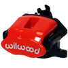 Wilwood Caliper-Combination Parking Brake-L/H-Red 34mm piston .81in Disc