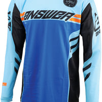 Answer 25 Arkon Nitrus Jersey Blue/Black/Hyper Orange - XS