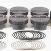 Mahle MS Piston Set Ford 364cid 4.125 1.090RCH 3.400stk 5.400rod .927pin -6.5cc 423g 10.4CR Set of 8