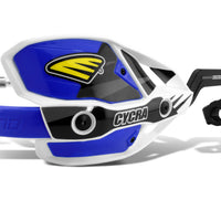 Cycra CRM Ultra 7/8 in. Clamp w/White Shields/Blue Covers