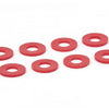 Daystar D-Ring Shackle Washers Set of 8 Red