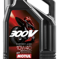 Motul 4L Synthetic-ester 300V Factory Line Road Racing 10W40