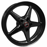 Race Star 92 Drag Star Bracket Racer 17x7 5x4.50BC 4.25BS Gloss Black Wheel