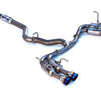 Invidia 2015+ WRX/STi Gemini 80mm Full Titanium Quad 101mm Tip Cat-Back Exhaust