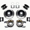 Wilwood D154 P/S Park Brake Kit Drilled Small Ford 2.66in Offset