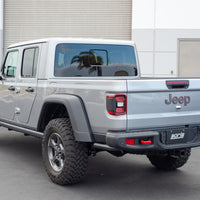 Borla 2020 Jeep Gladiator JT 3.6L V6 AWD 2.75in Touring Climber Black Turndown Tip & Over-Axle