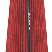 Spectre Adjustable Conical Air Filter 9-1/2in. Tall (Fits 3in. / 3-1/2in. / 4in. Tubes) - Red