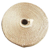 Torque Solution Fiberglass Exhaust Wrap Universal 2inx50ft - Tan