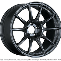 SSR GTX01 18x10.5 5x114.3 22mm Offset Flat Black Wheel G35 / 350z / 370z