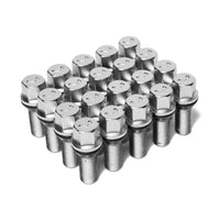 Vossen Lug Bolt - 14x1.5 - 30mm - 17mm Hex - Cone Seat - Silver (Set of 20)