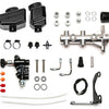 Wilwood Remote Tandem M/C Kit w/Brkt and Valve - 1in Bore Burnished