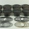 Mahle Piston Set Chevy 400ci 4.165in Bore 3.750in Stroke 6.0in Rod 12.3:1 CR Piston Set of 8