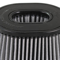 aFe MagnumFLOW Pro DRY S Intake Replacement Filter 3.5in F 9x6.5in B 6.75x5.5in T 5.375in H