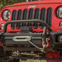 Rugged Ridge Arcus Front Bumper Set W/ Overrider 2018 Jeep Wrangler JK