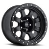 Raceline 928B Monster 17x9in / 5x127 BP / -12mm Offset / 83.82mm Bore - Satin Black Wheel