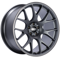 BBS CH-R 20x10.5 5x114.3 ET24 CB66 Satin Titanium Polished Rim Protector Wheel