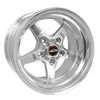 Race Star 92 Drag Star 15x10.00 5x4.75bc 5.50bs Direct Drill Polished Wheel