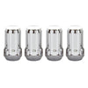 McGard SplineDrive Lug Nut (Cone Seat) M14X1.5 / 1.648in. Length (4-Pack) - Chrome (Req. Tool)