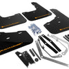 Rally Armor 13-19 Ford Fiesta ST Black UR Mud Flap w/Orange Logo