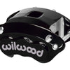 Wilwood Caliper-D154-Black 1.12/1.12in Pistons 1.04in Disc