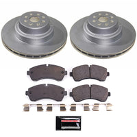 Power Stop 06-12 Workhorse Custom Chassis W42 Front Z17 Coated Brake Kit