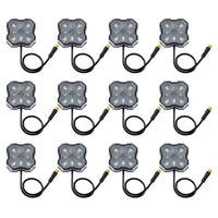 Diode Dynamics Single-Color Rock Light Installer Kit (12-pack)