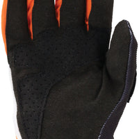 Answer 25 Peak Flo Gloves Black/Hyper Orange/White - XS