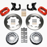 Wilwood Forged Dynalite P/S Rear Kit Red Ford 8.8 w/2.5in Offset-5 Lug