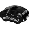 Wilwood Caliper-D52-Black Pwdr 1.25/1.25in Pistons 1.04in Disc