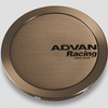 Advan 73mm Full Flat Centercap - Umber Bronze