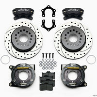 Wilwood Forged Dynalite P/S Park Brake Kit Drilled Mopar/Dana 2.36in Off w/Snap Ring Brng