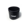 Torque Solution Straight Silicone Coupler: 3in Black Universal