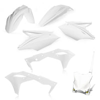 Cycra 17-20 Kawasaki KX250F 5-pc Replica Body Kit - White