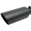 Gibson Black Ceramic Rolled Edge Angle Exhaust Tip